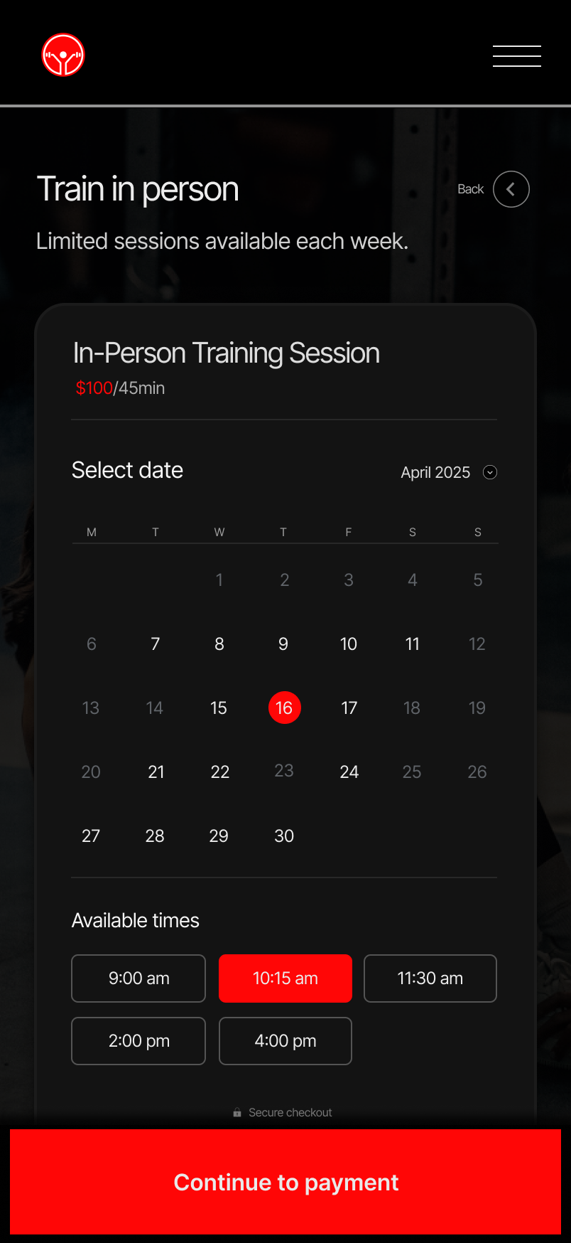 Portfolio Export - Train In Person Booking Page-elementor-io-optimized